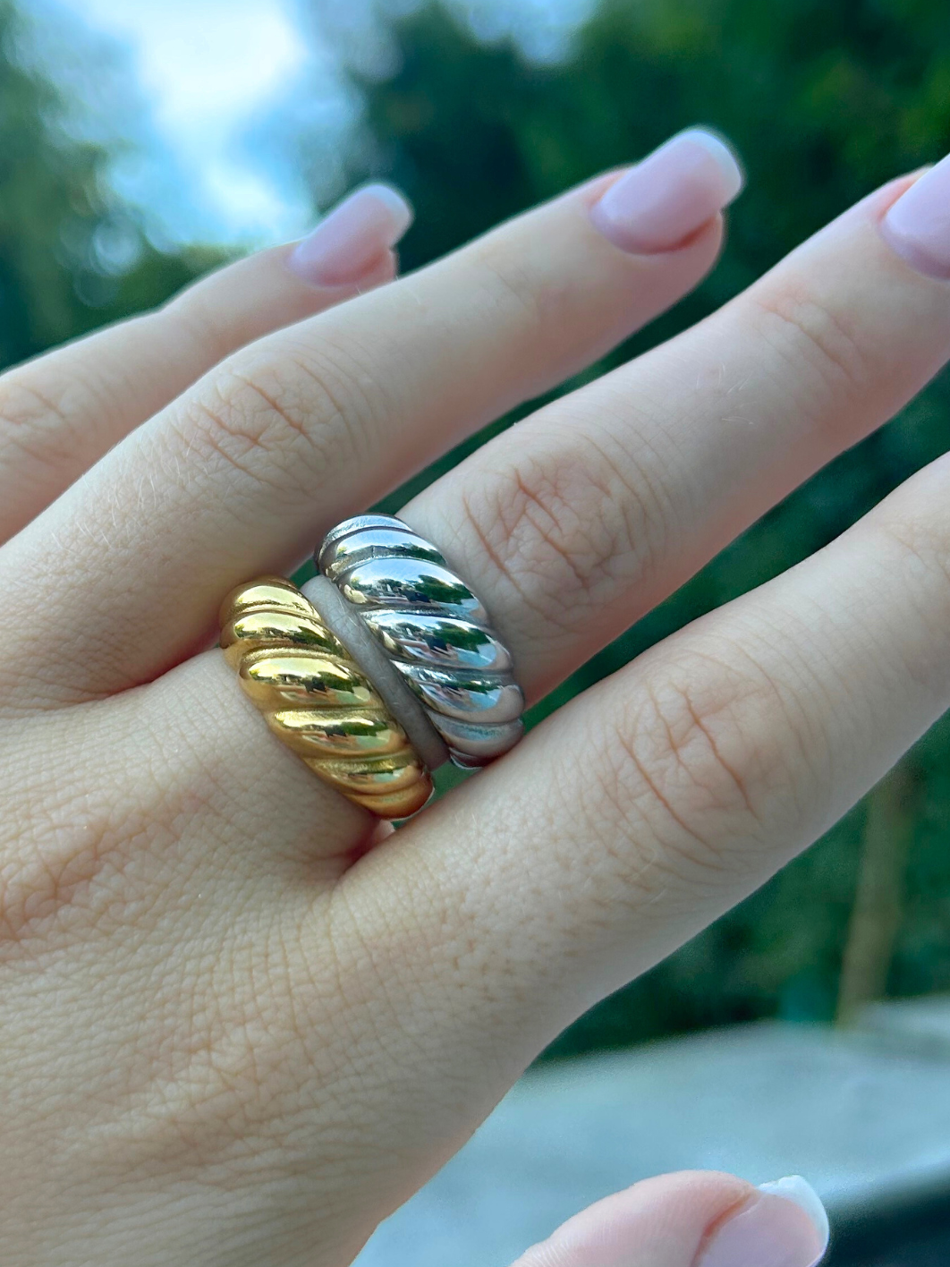 De Croissant chunky hoop