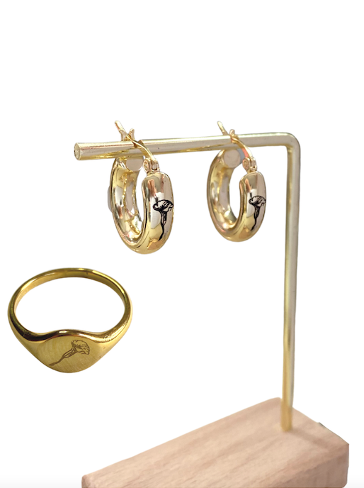 Prosperity Hoops & Arum Signet